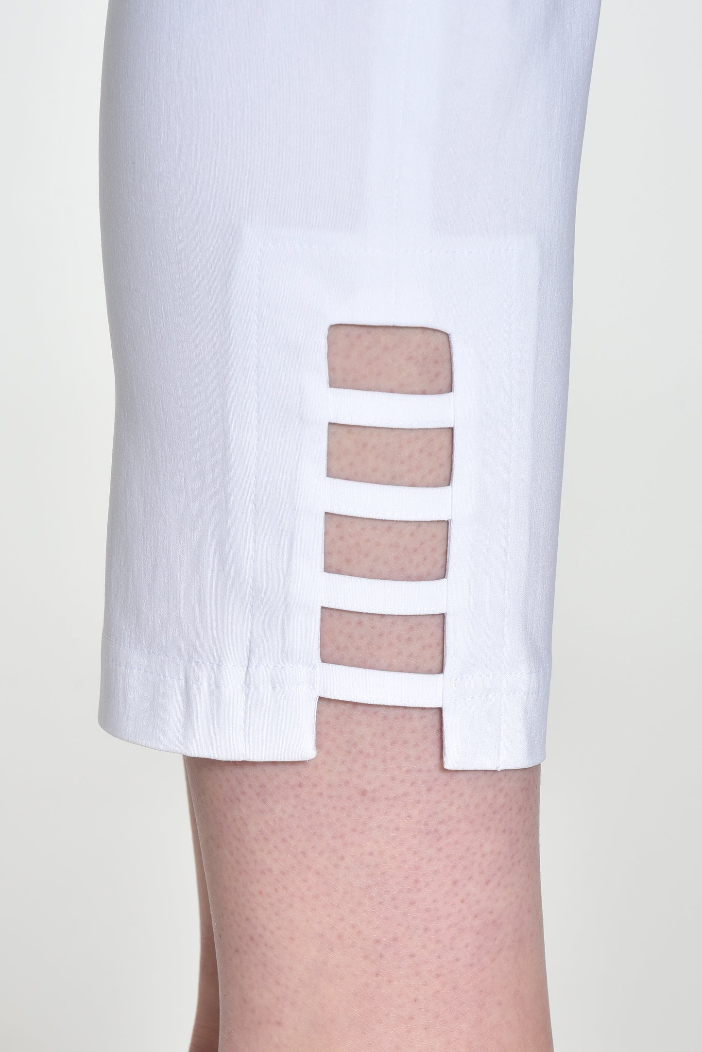 Robell Lena 09 White Ladder Trousers