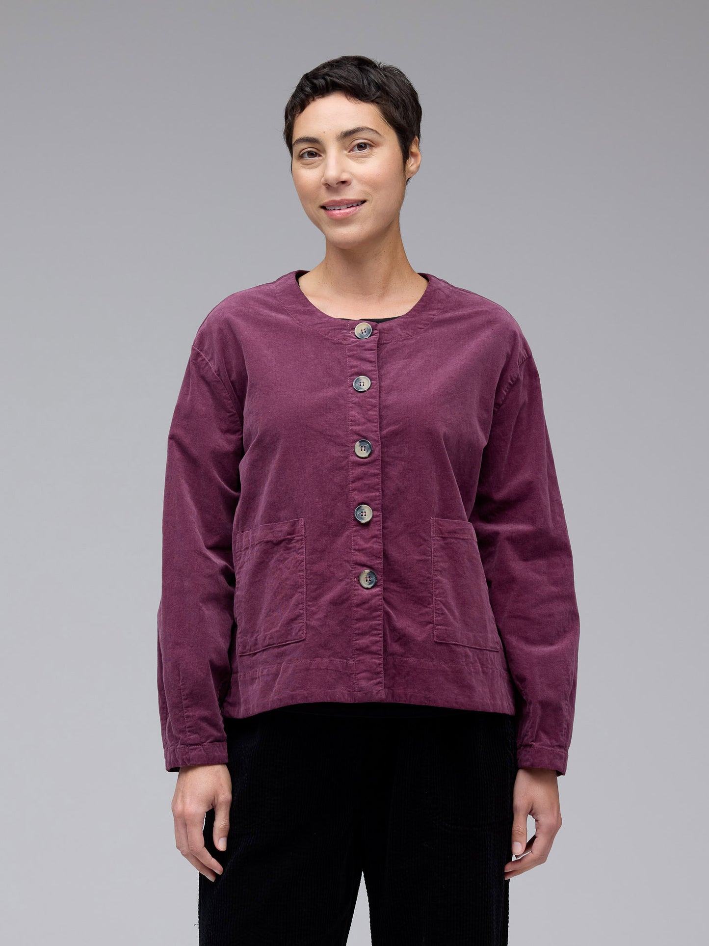 Cut Loose Mini Cord Barrel Sleeve Jacket