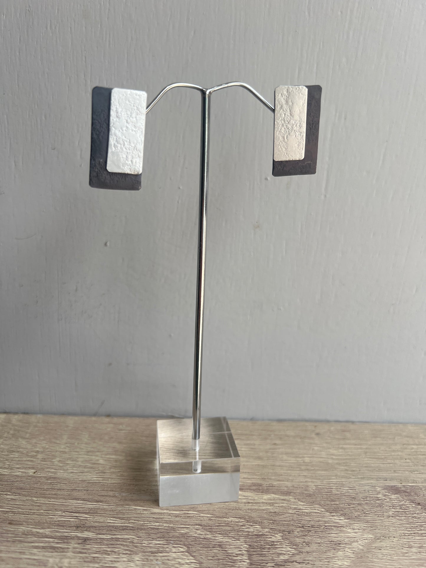 Oana Millet Double Rectangle Earrings