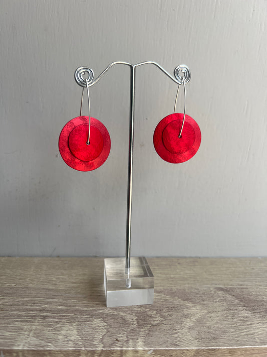 Oana Millet Twin Circle Earrings