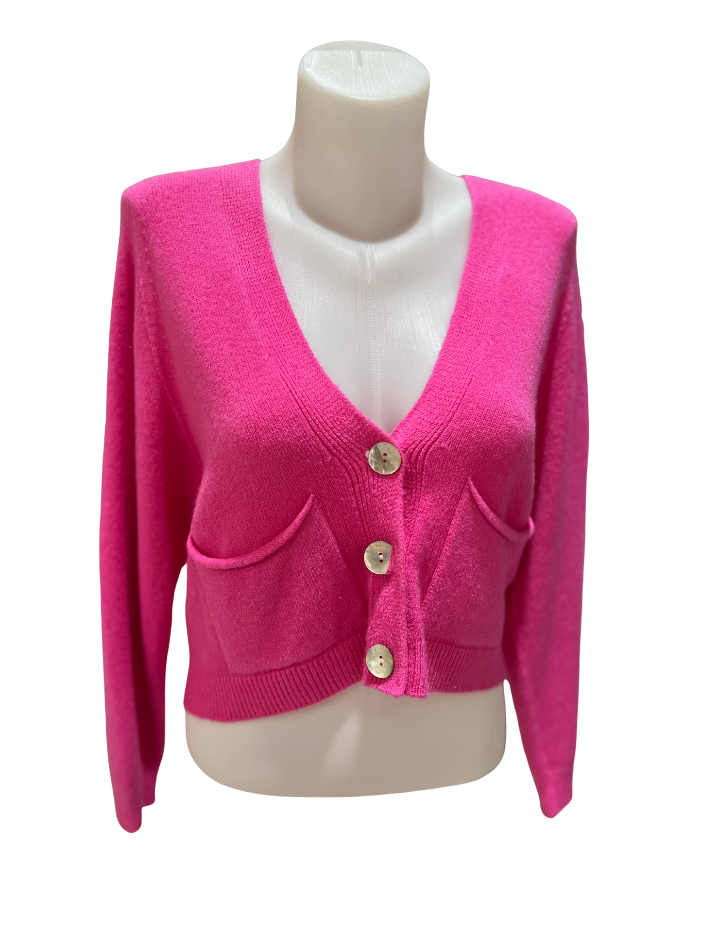 Amazing Woman O/S Pookie Cropped Cardigan