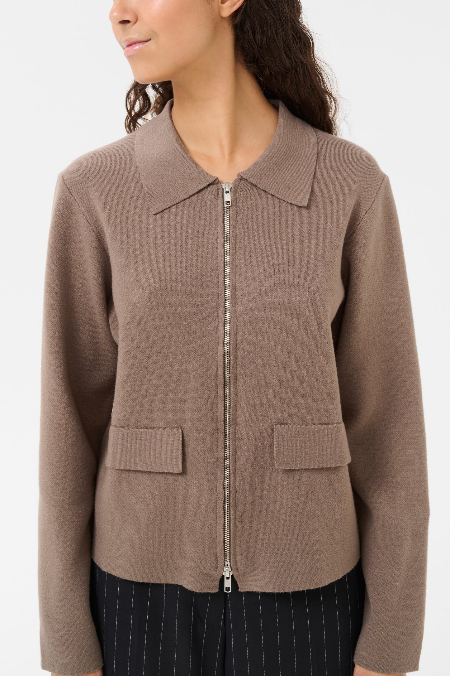 Karen by Simonsen Antonella Zip Cardigan