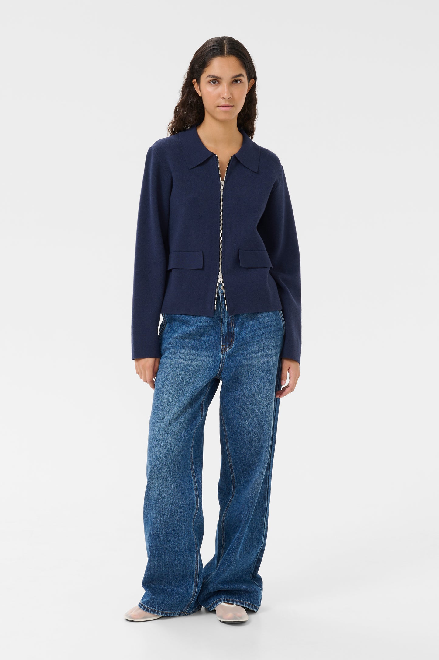 Karen by Simonsen Antonella Zip Cardigan