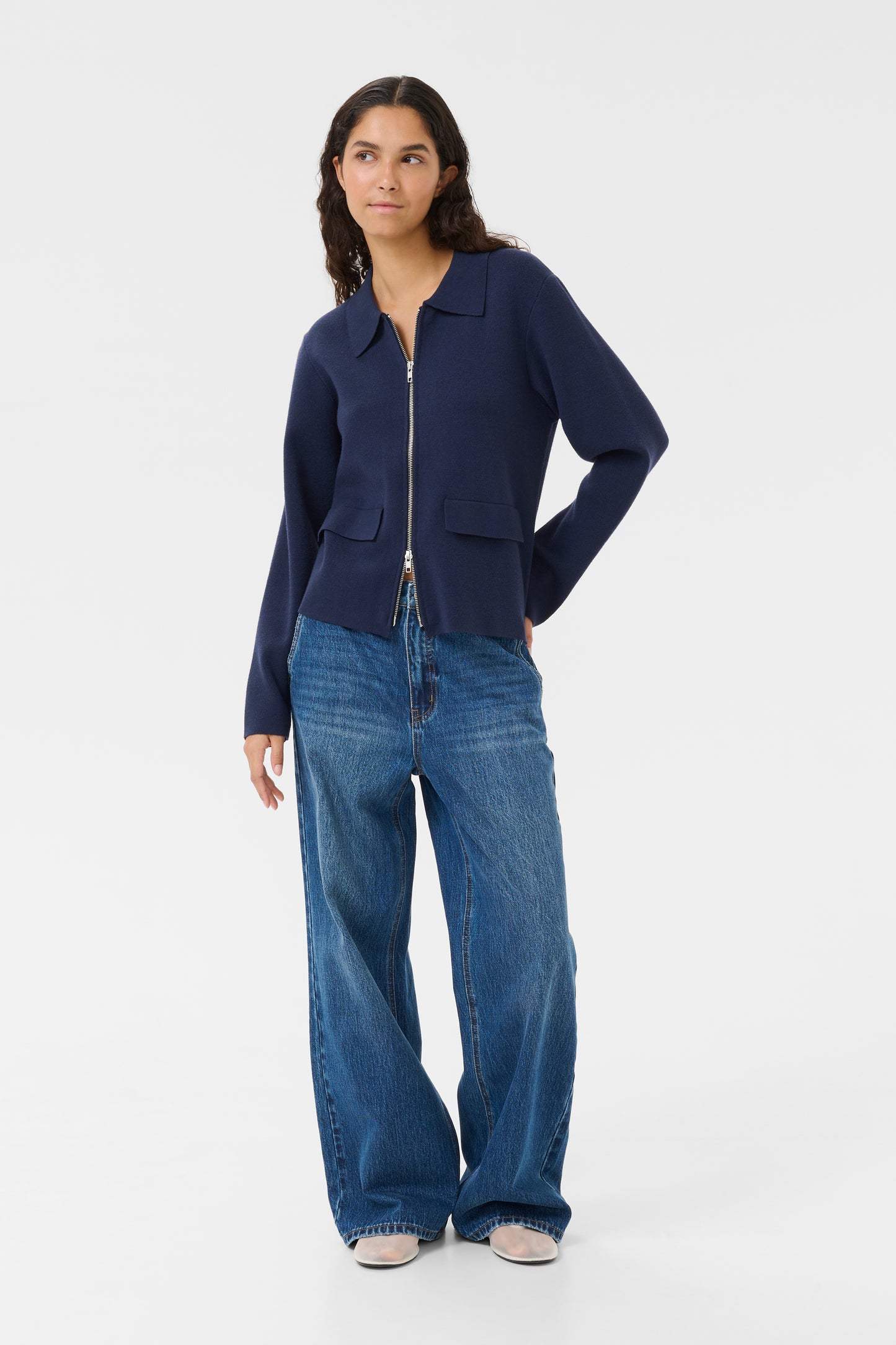 Karen by Simonsen Antonella Zip Cardigan