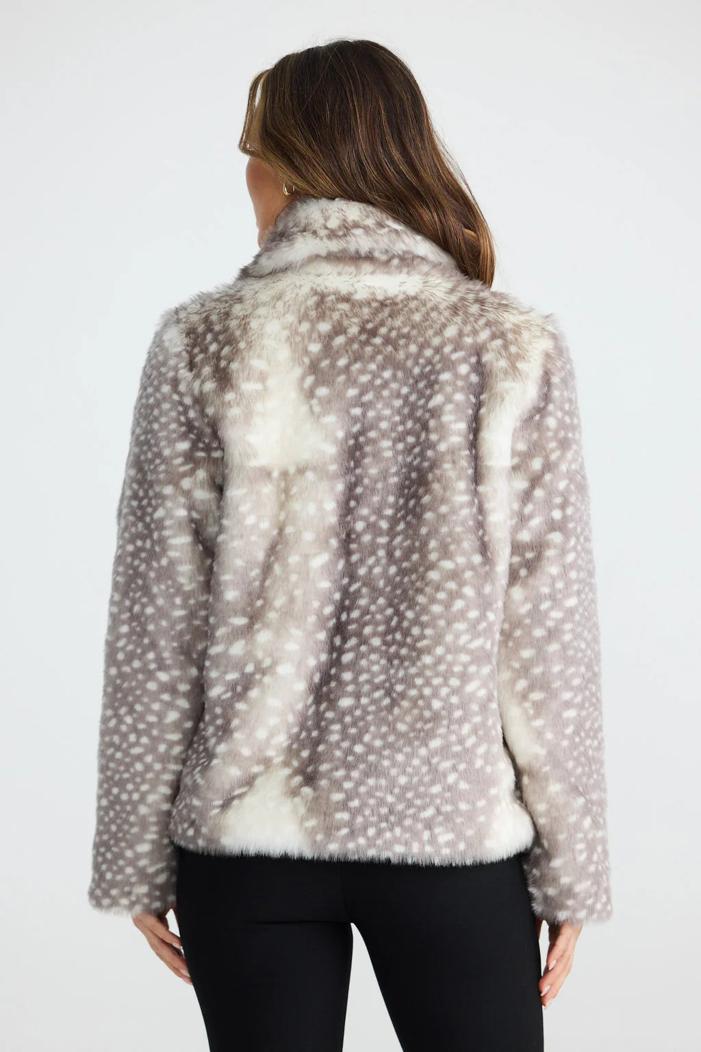 Brave + True Steinway Faux Fur Jacket