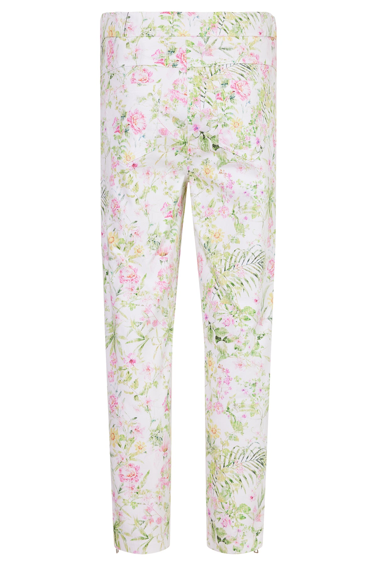 Robell Nena 09 Floral Pattern Trousers