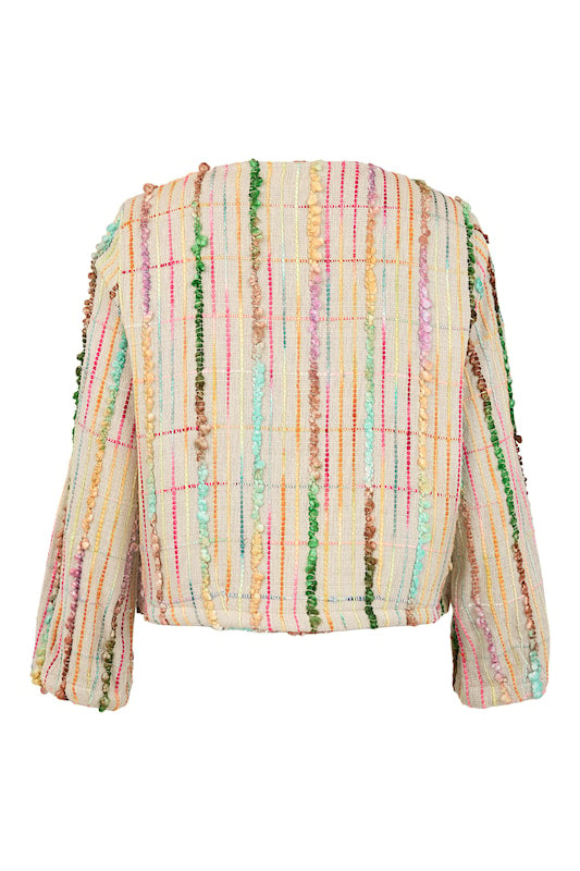 Noen Multicoloured Cream Jacket