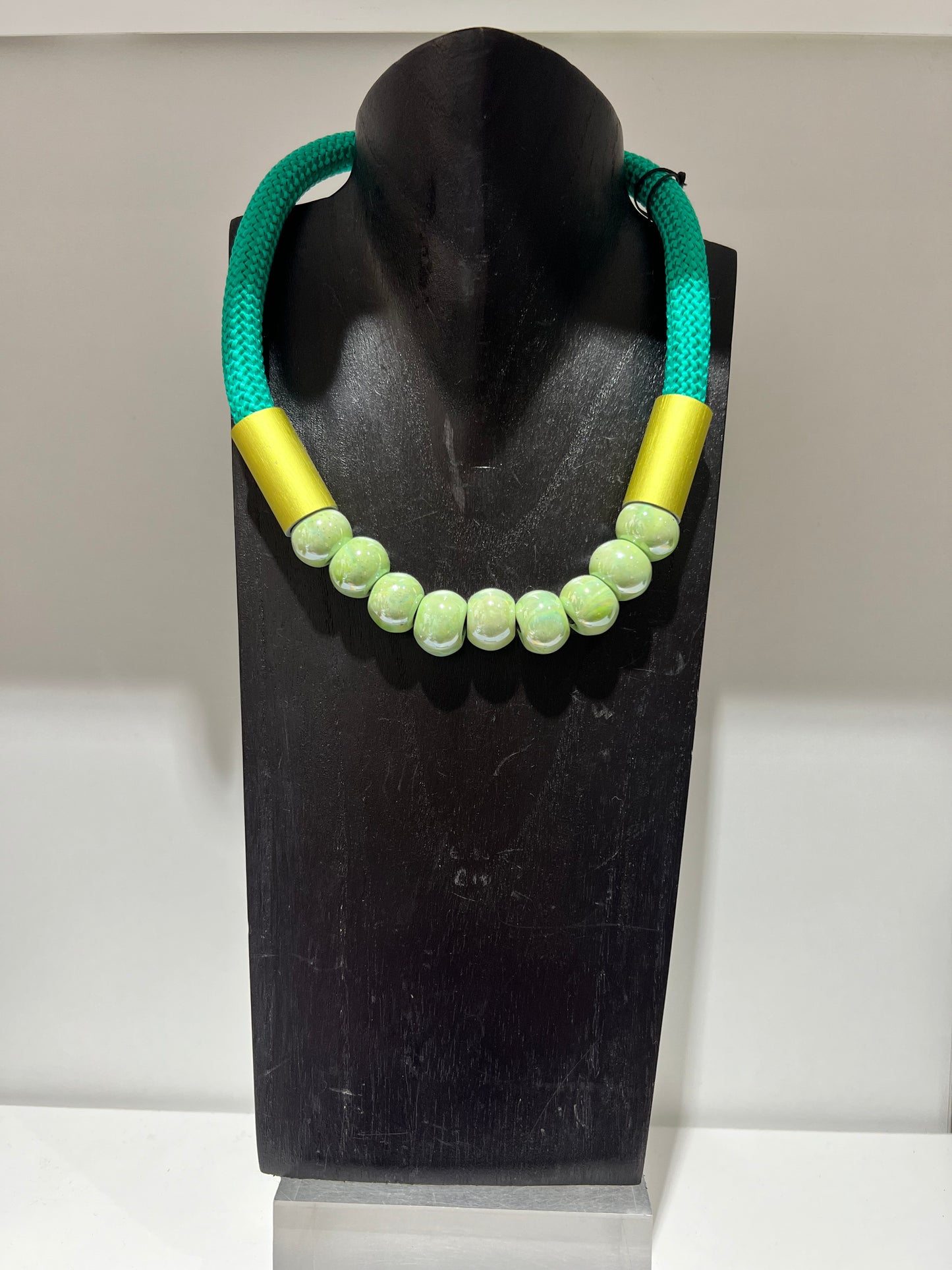 Christina Brampti Green Necklace