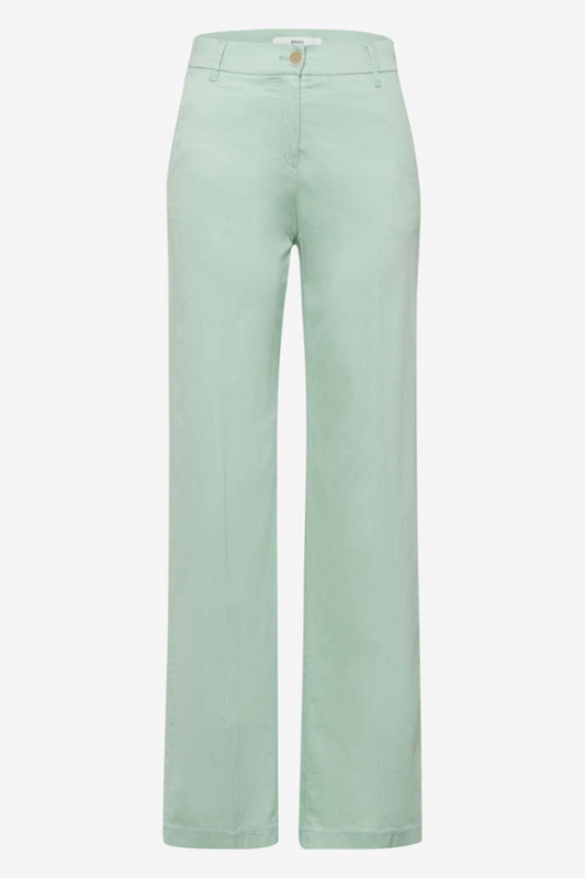 Brax Pastel Green Maine Trousers