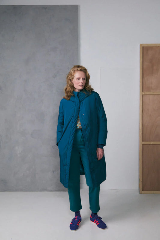 Zilch Petrol Puff Coat