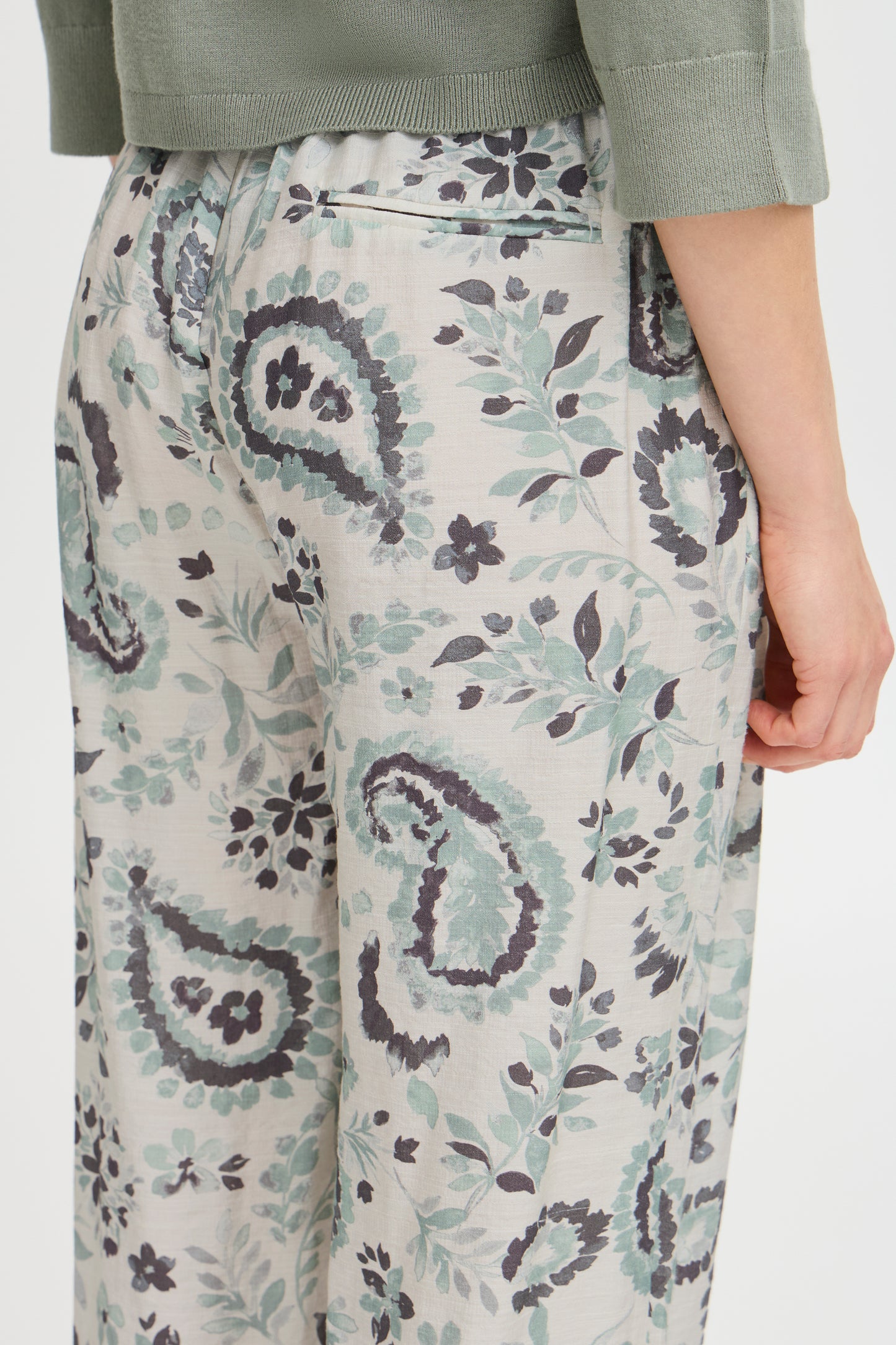 Fransa Ariana Pattern Trousers