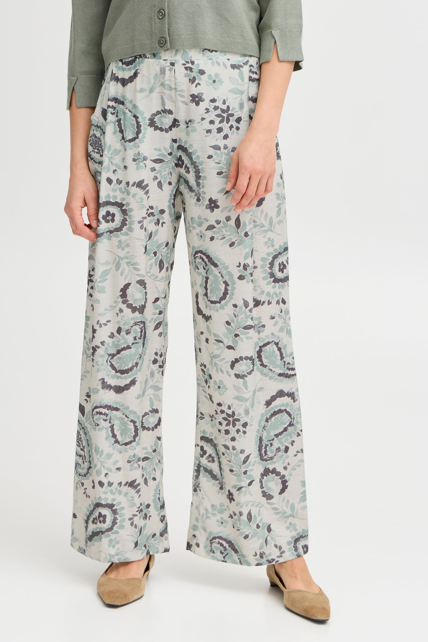 Fransa Ariana Pattern Trousers