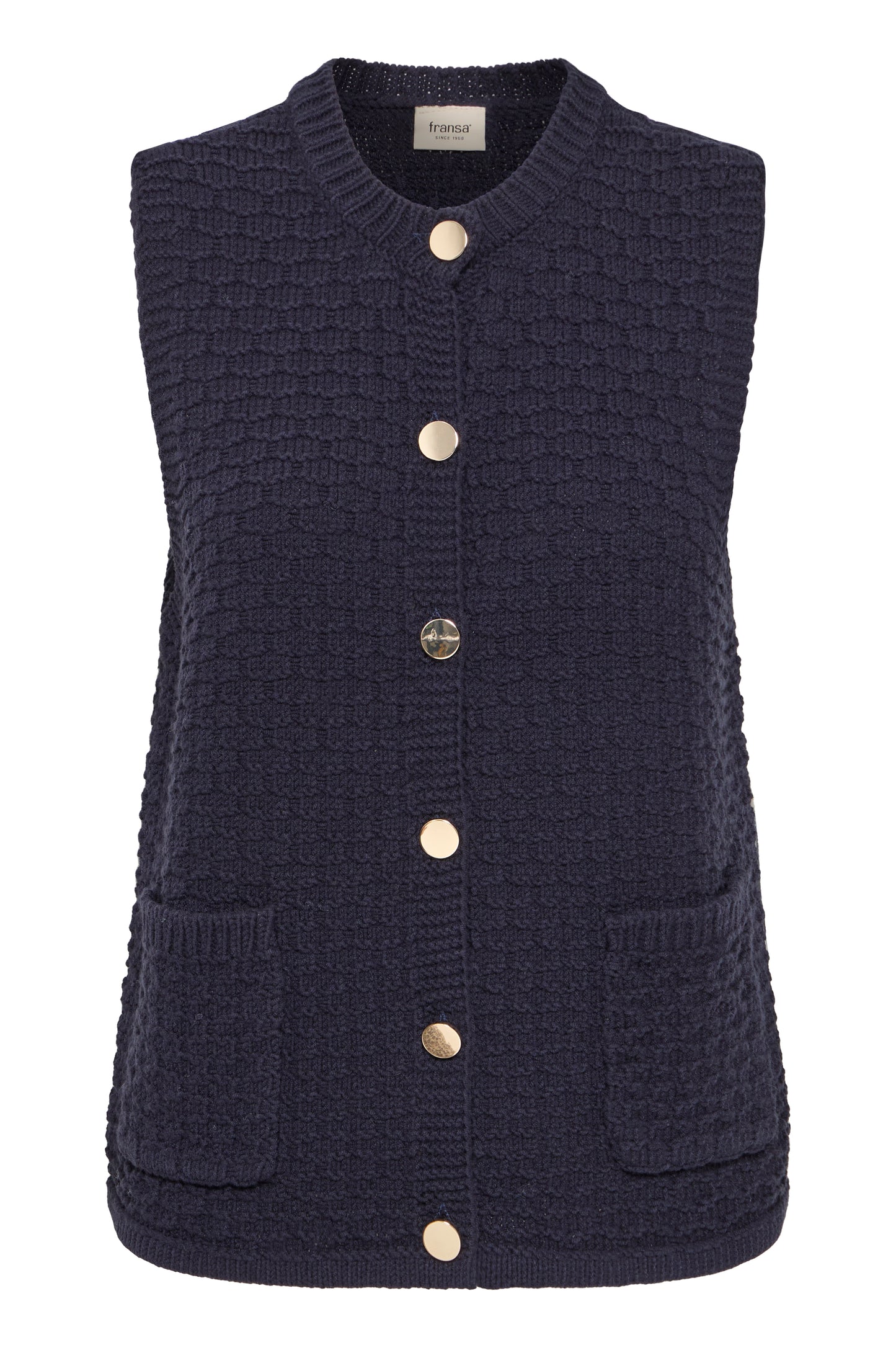 Fransa Kenna Navy Waistcoat