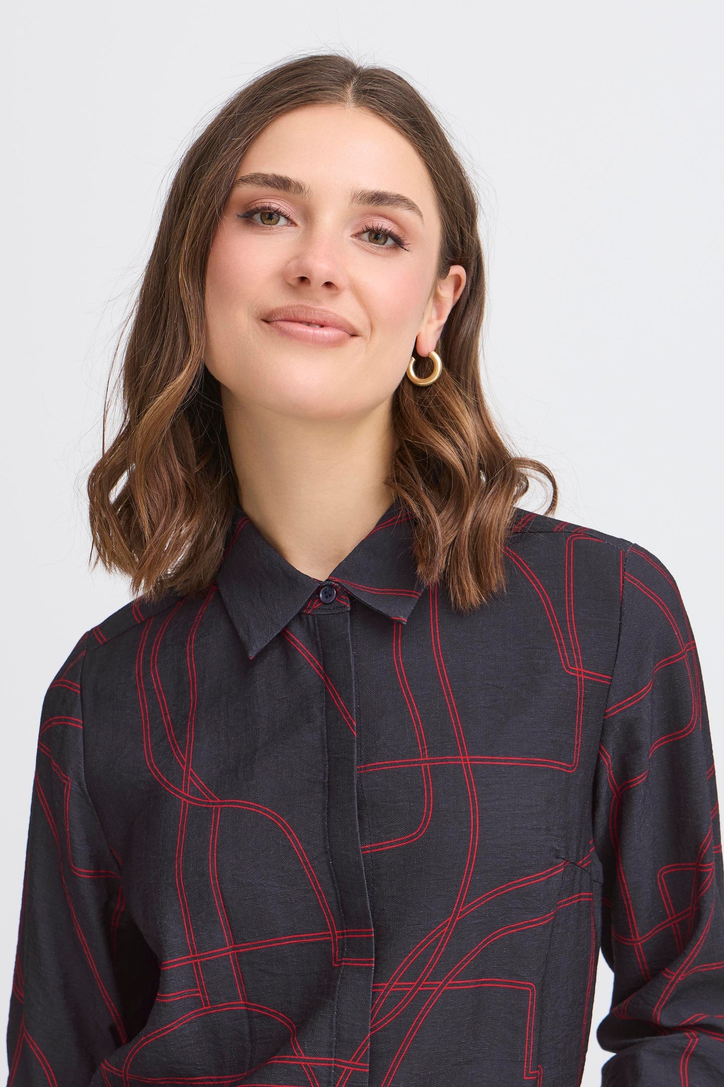 Fransa Daphne Graphic Shirt