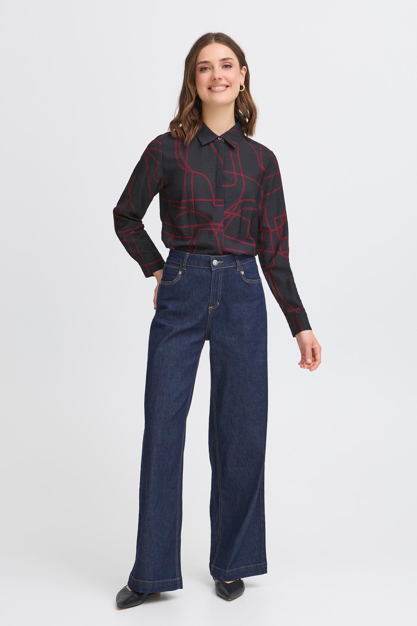 Fransa Daphne Graphic Shirt