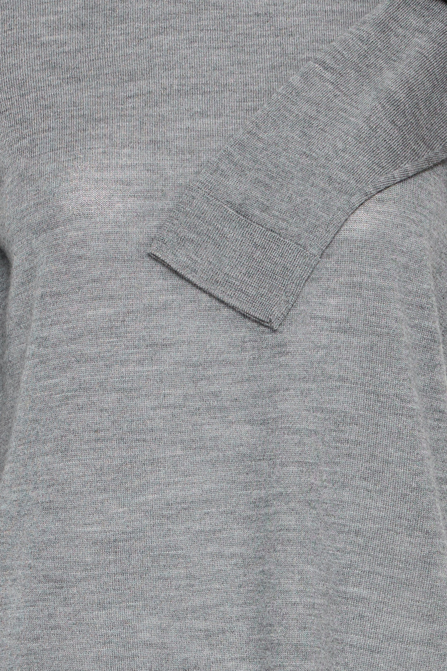 Fransa Woolina Grey Pullover
