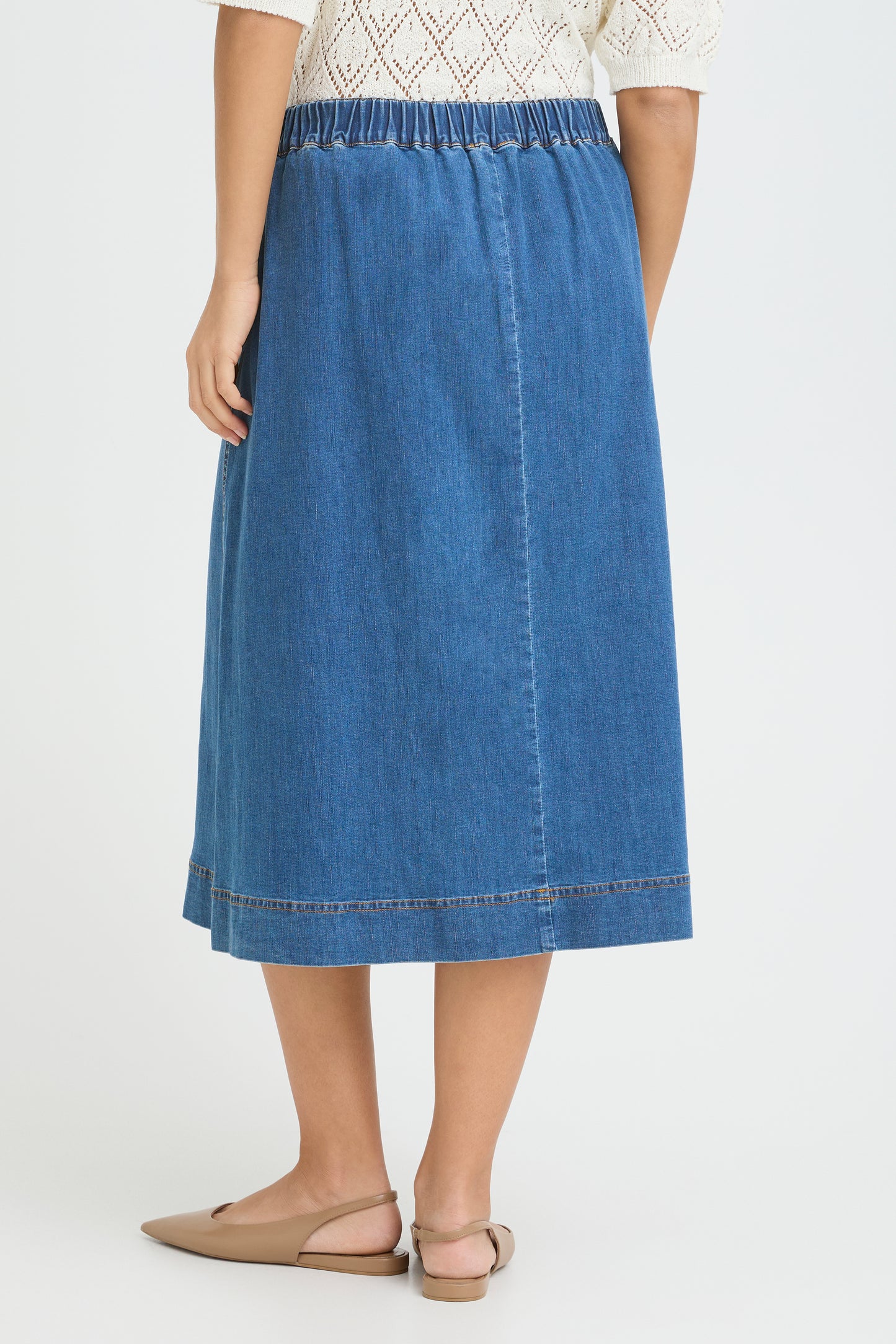 Fransa Chicago Denim Skirt
