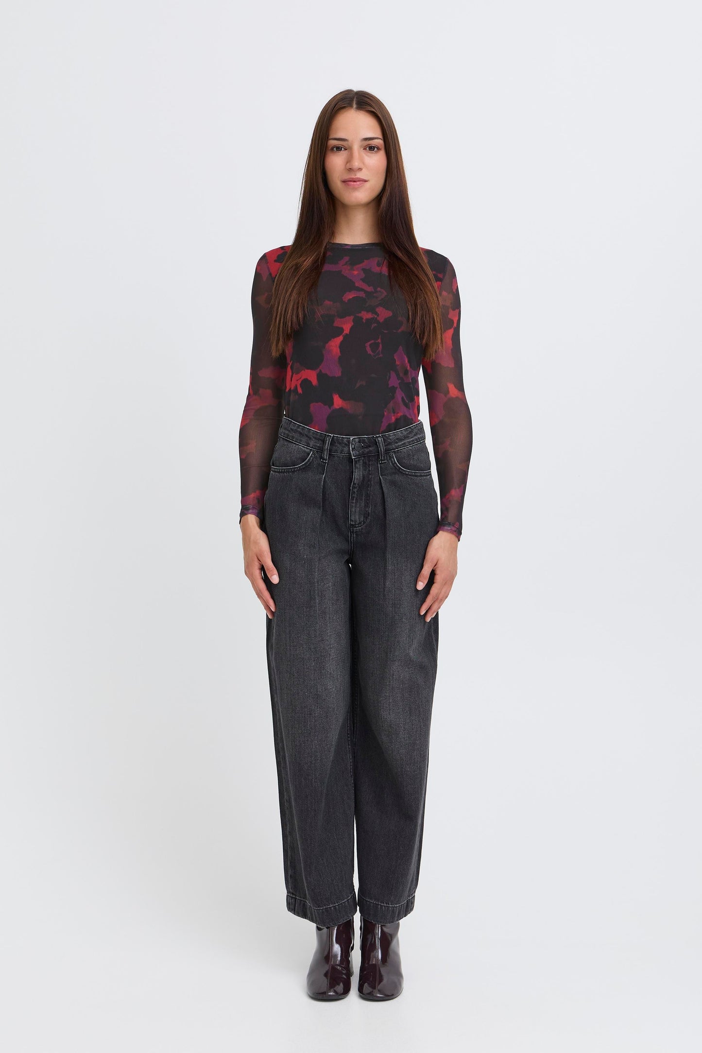 B-Young Paloma Mesh Top