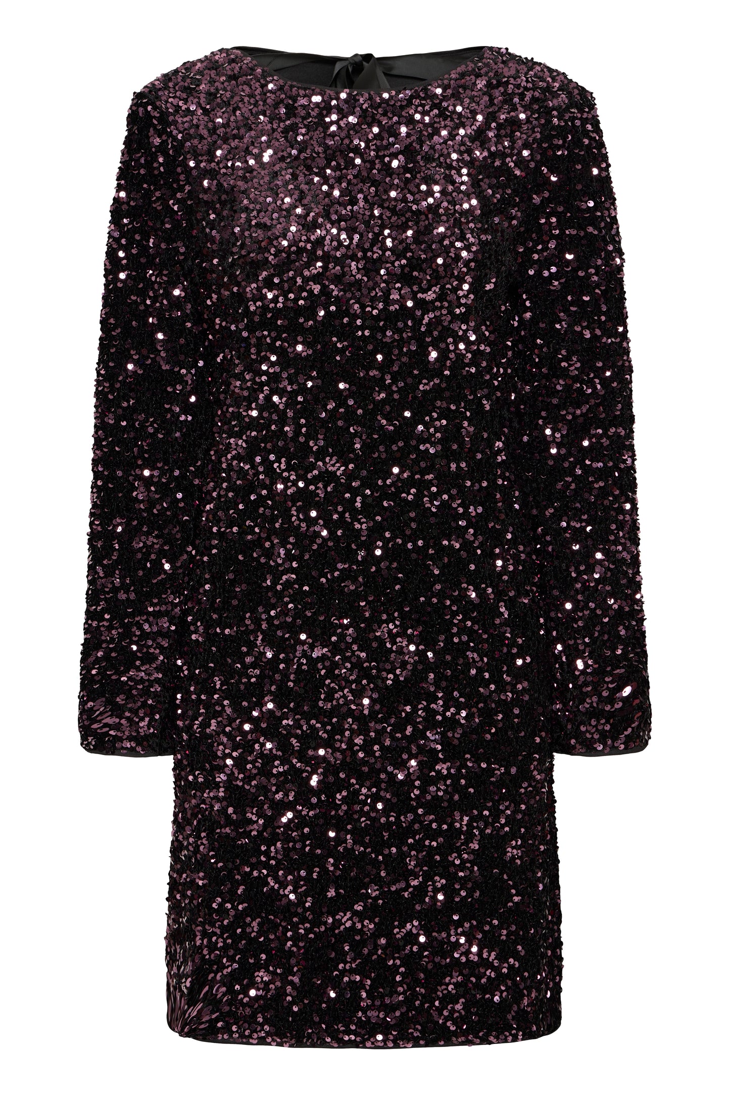 B-Young Paillet Sequin Bow Dress