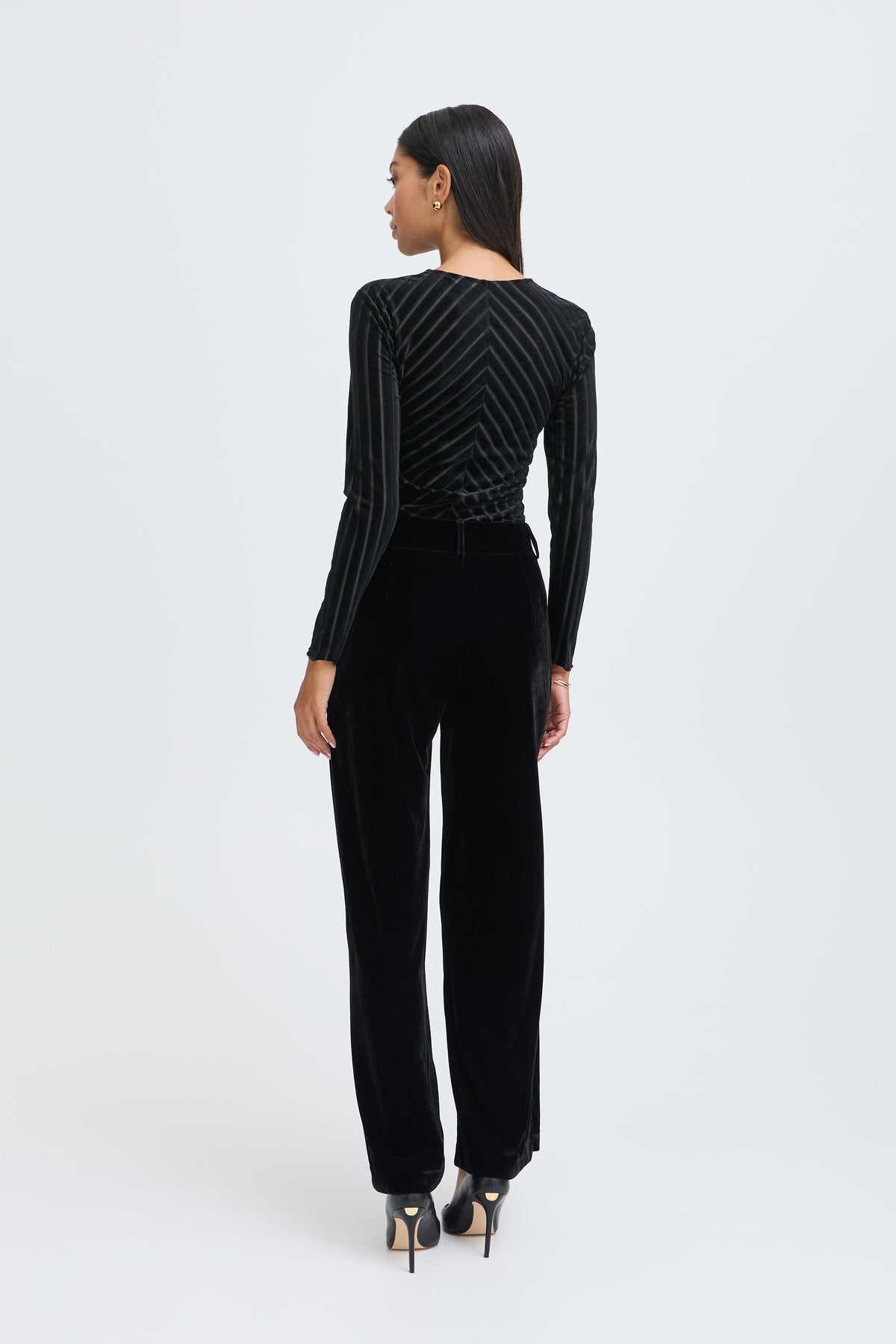B.Young Shirley Stripe Top