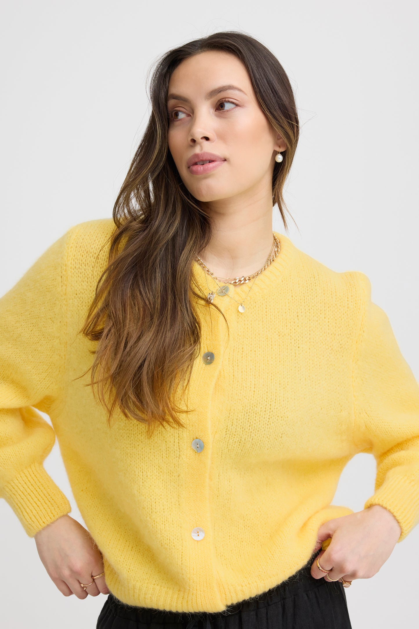 Sorbet Gulvig Knit Cardigan