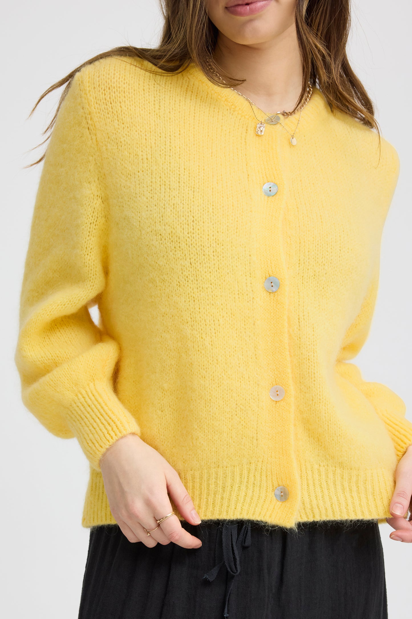Sorbet Gulvig Knit Cardigan