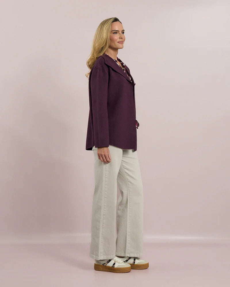 Deck by Decollage O/S One Button Cardigan