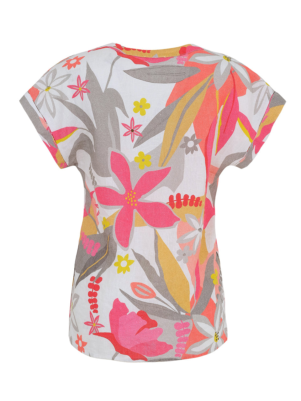 Dolcezza "A Smell of Gardenia" Print Top