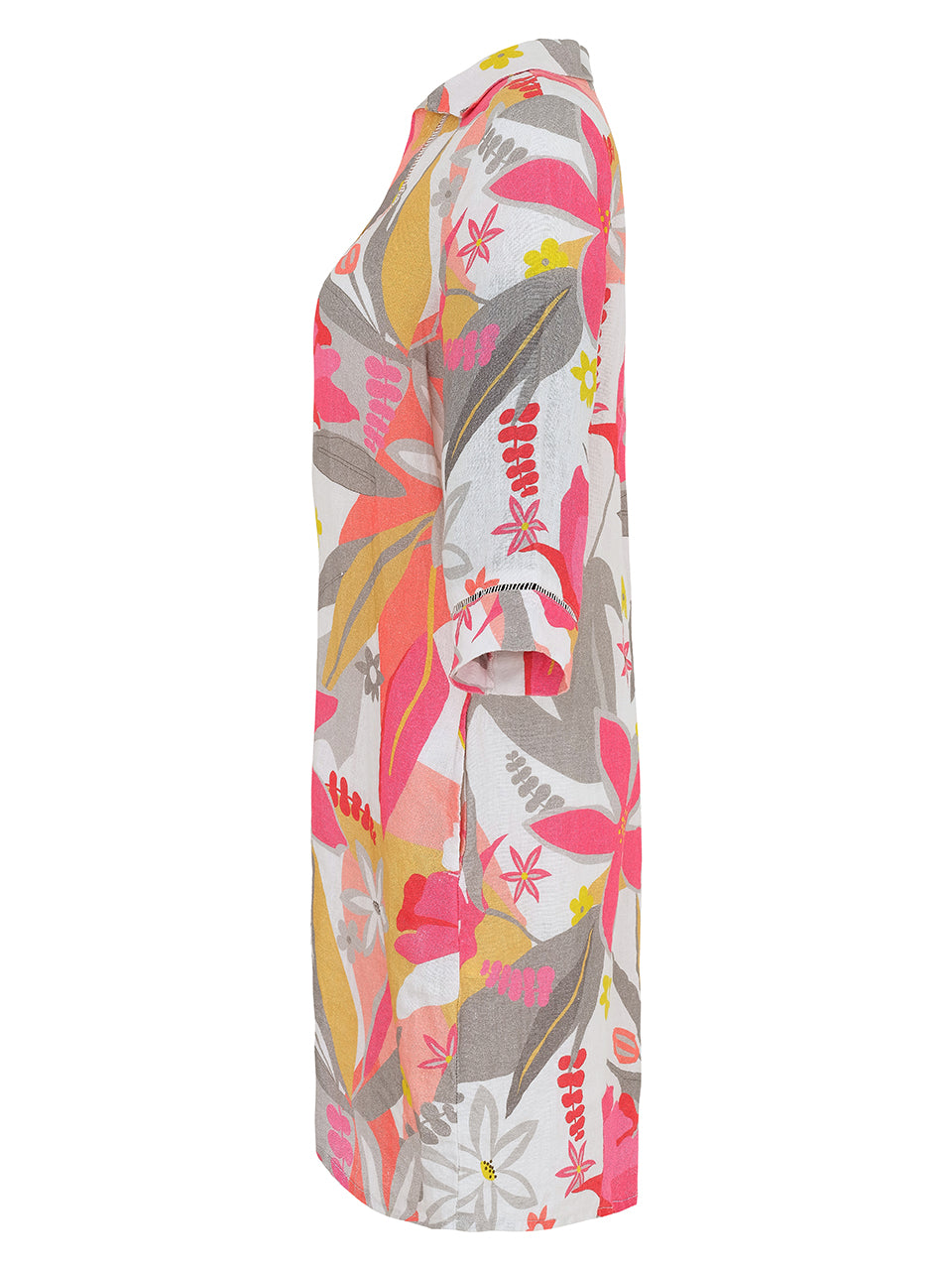 Dolcezza "A Smell of Gardenia" Print Dress