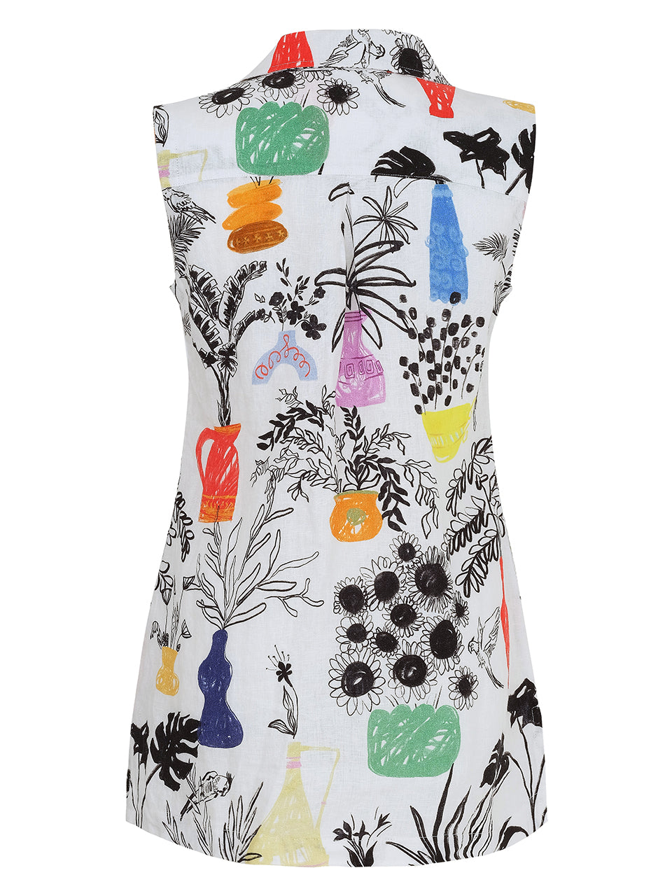 Dolcezza "Summer Bouquet" Sleeveless Top