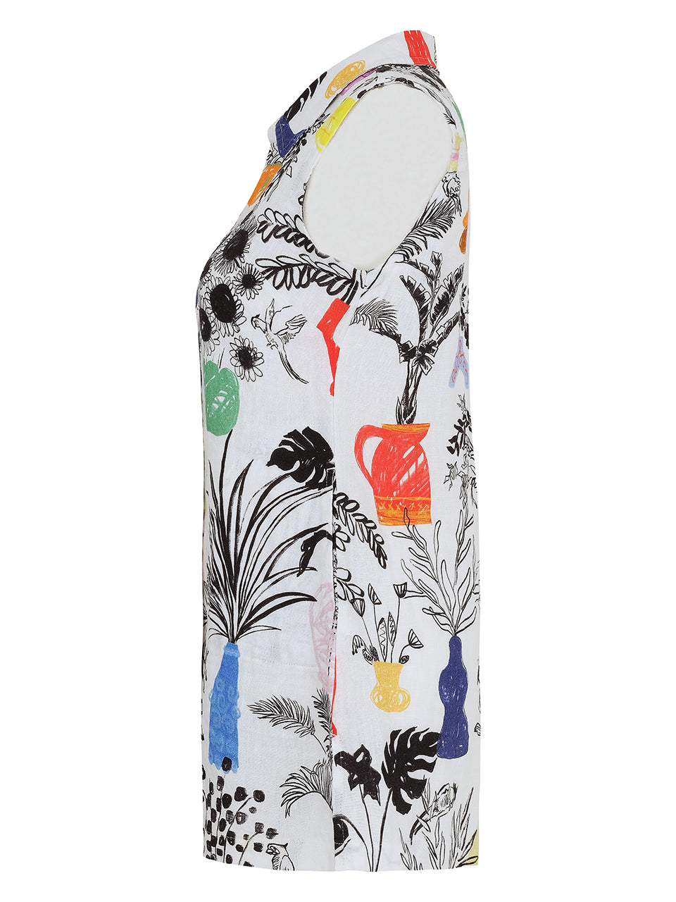 Dolcezza "Summer Bouquet" Sleeveless Top