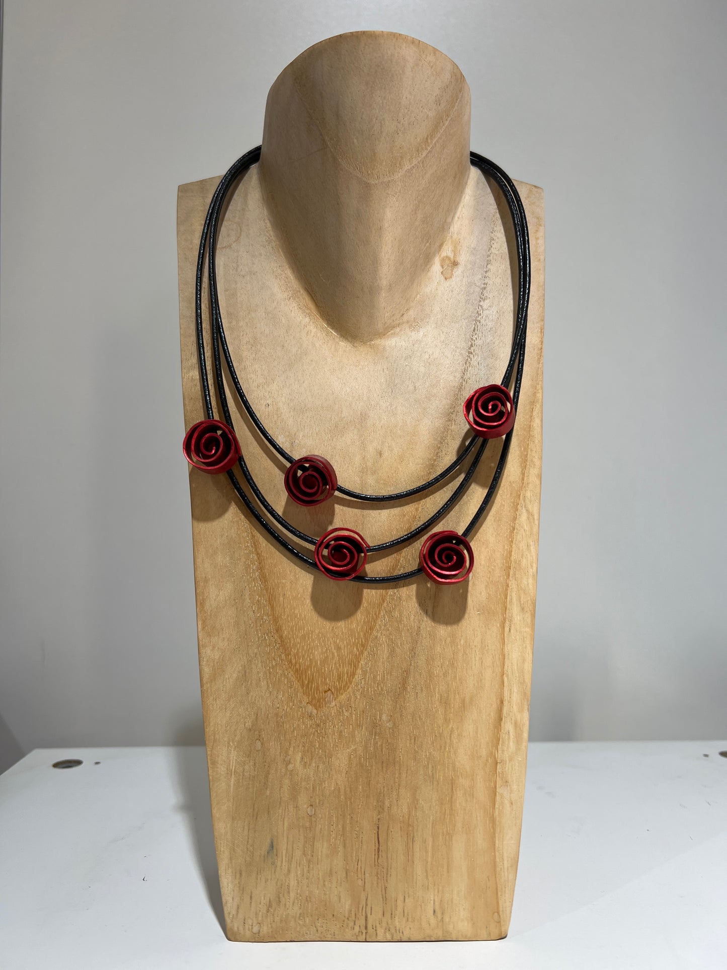 Oana Millet Rose Necklace