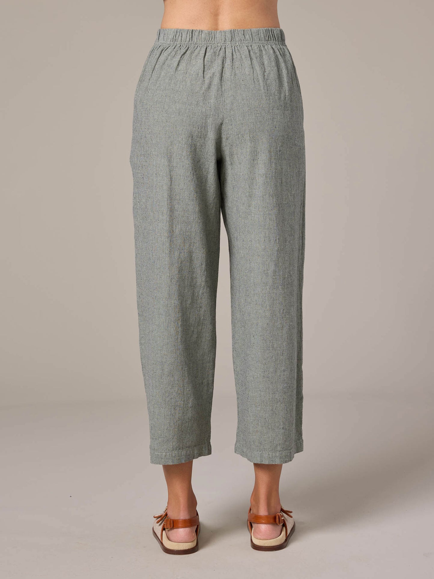 Cut Loose Crop Wide Leg Trousers