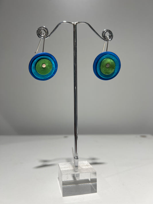 Oana Millet Triple Circle Earrings