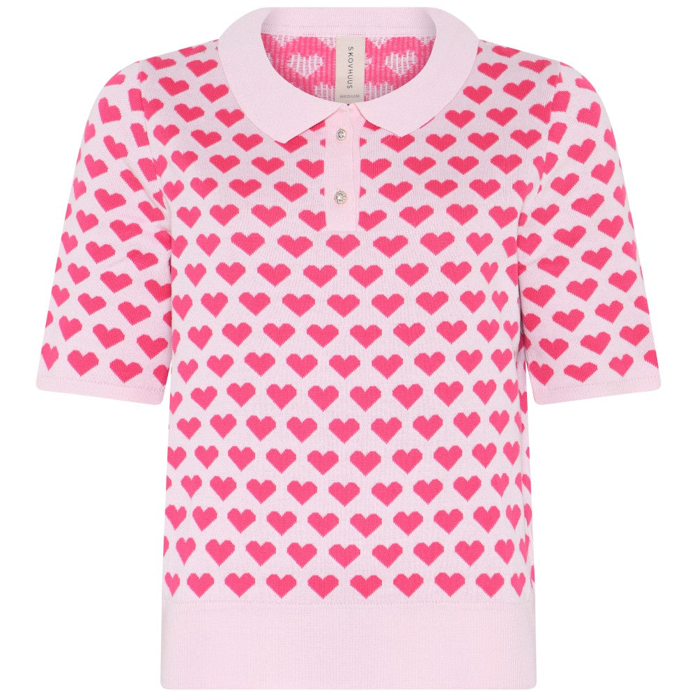 Skovhuus Heart Polo Jumper