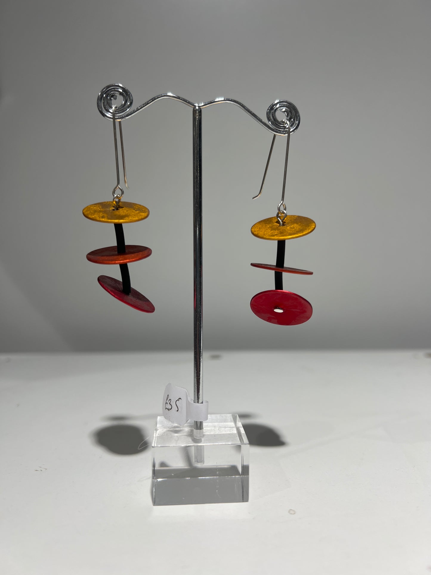 Oana Millet Triple Disc Earrings