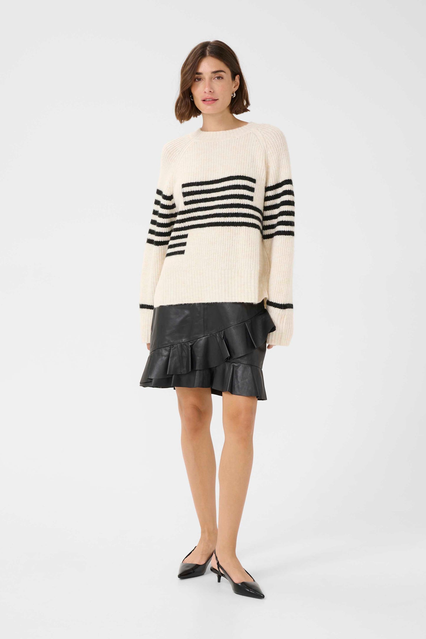 Culture Nicky Kimmy Stripe Pullover