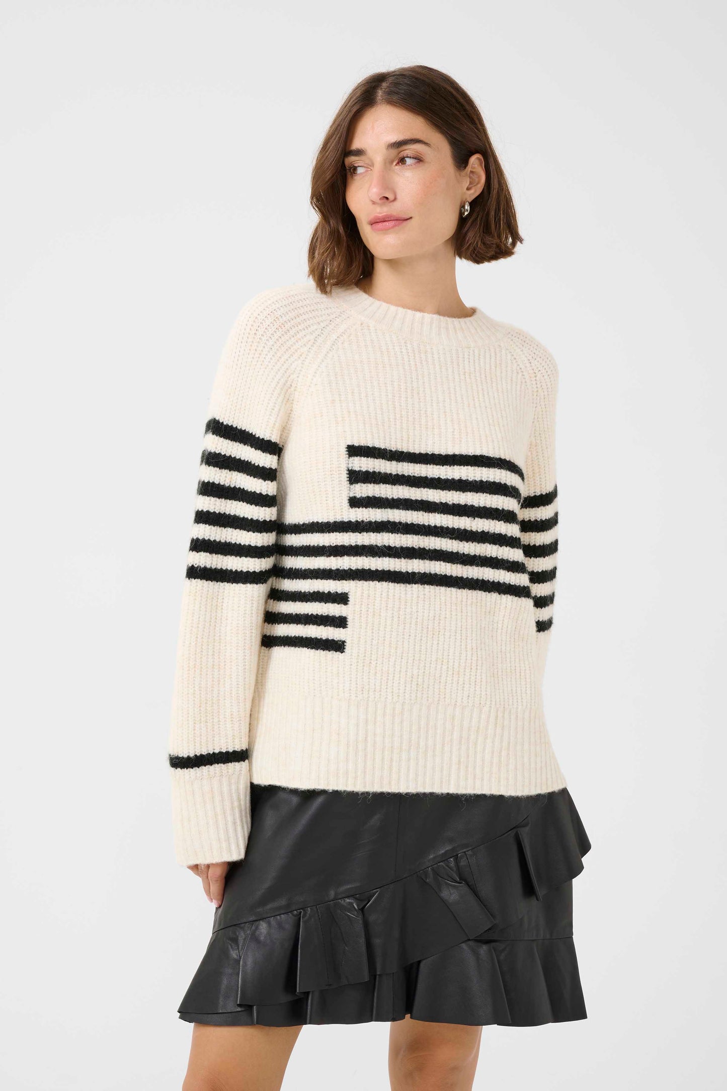 Culture Nicky Kimmy Stripe Pullover