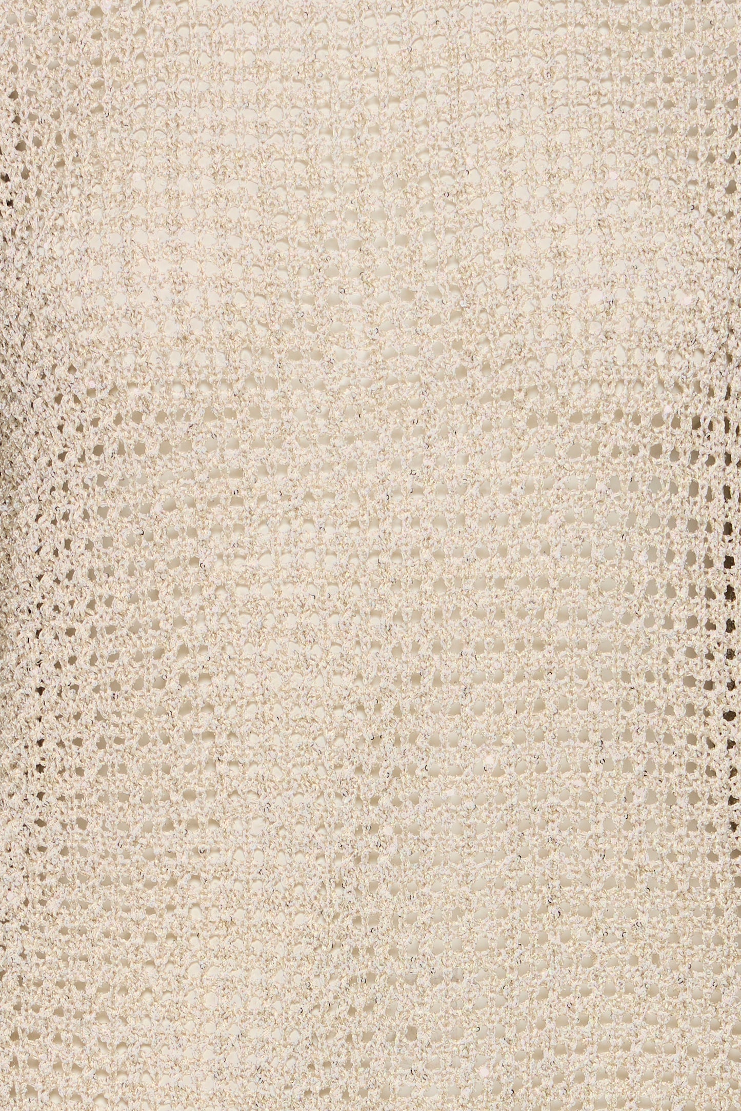 Pulz Valerie Silver Knitted Top