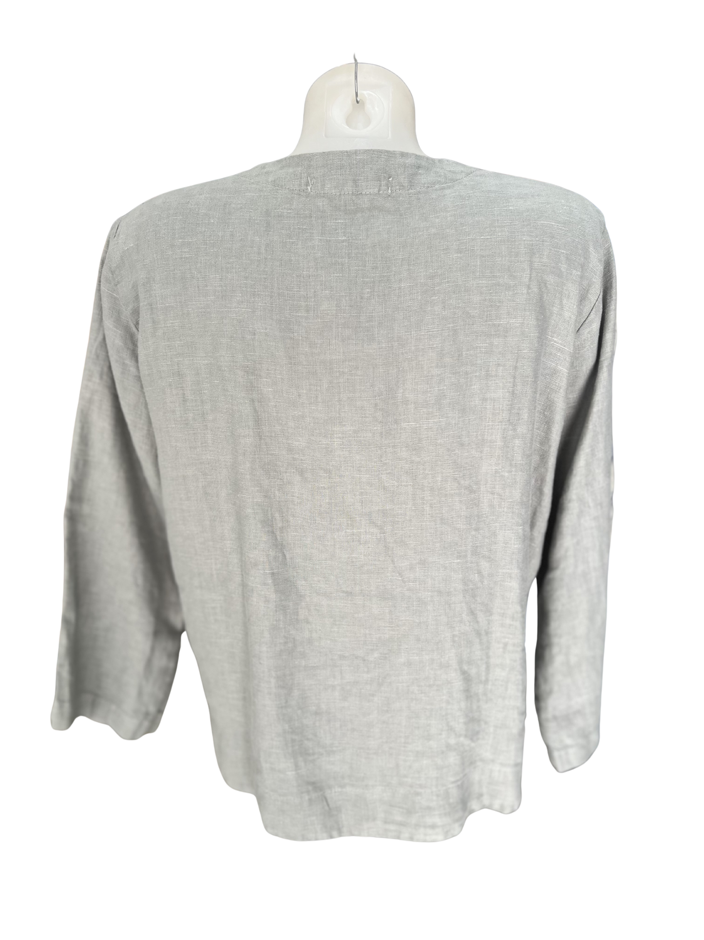 Cut Loose Linen Cropped Jacket