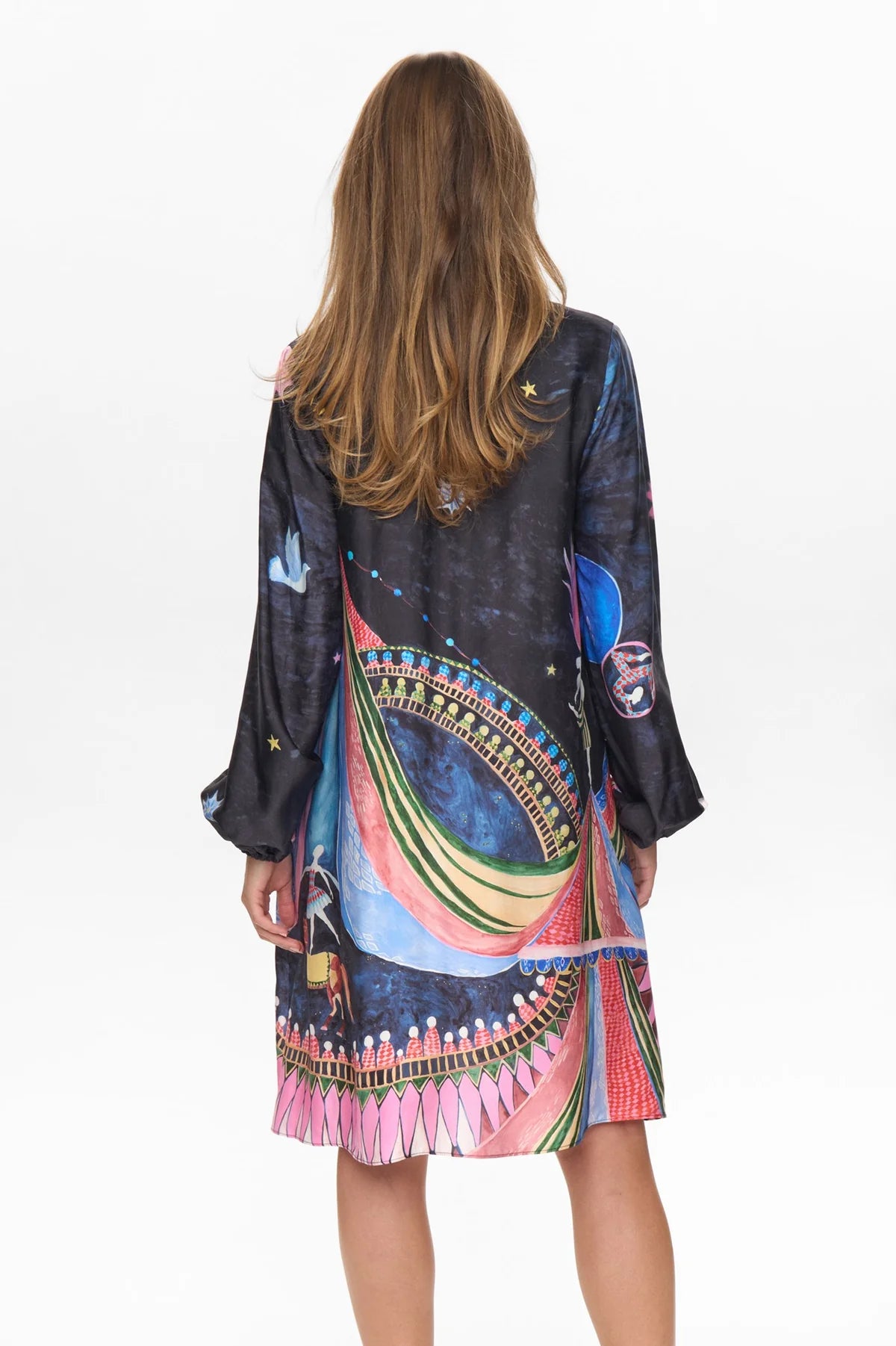 Numph Starla Short Obsidian Dress