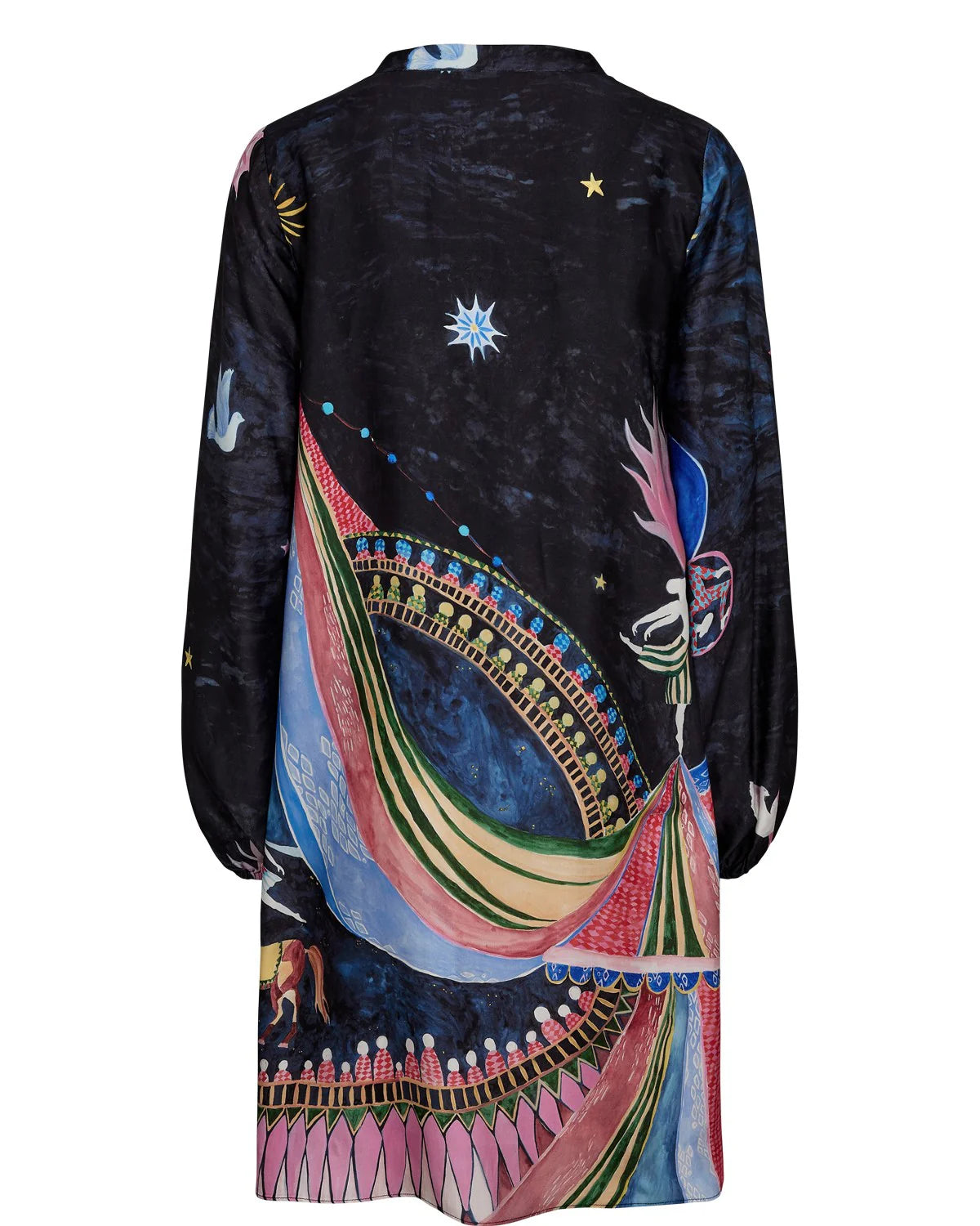 Numph Starla Short Obsidian Dress