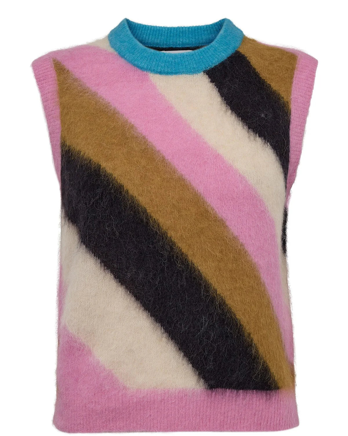 Numph Suri Multicolour Stripe Vest