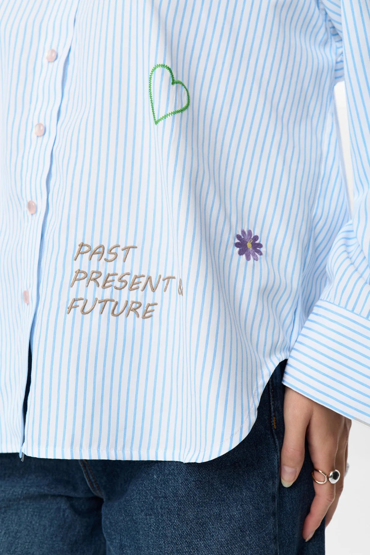 Numph NuAshley Embroidery Shirt