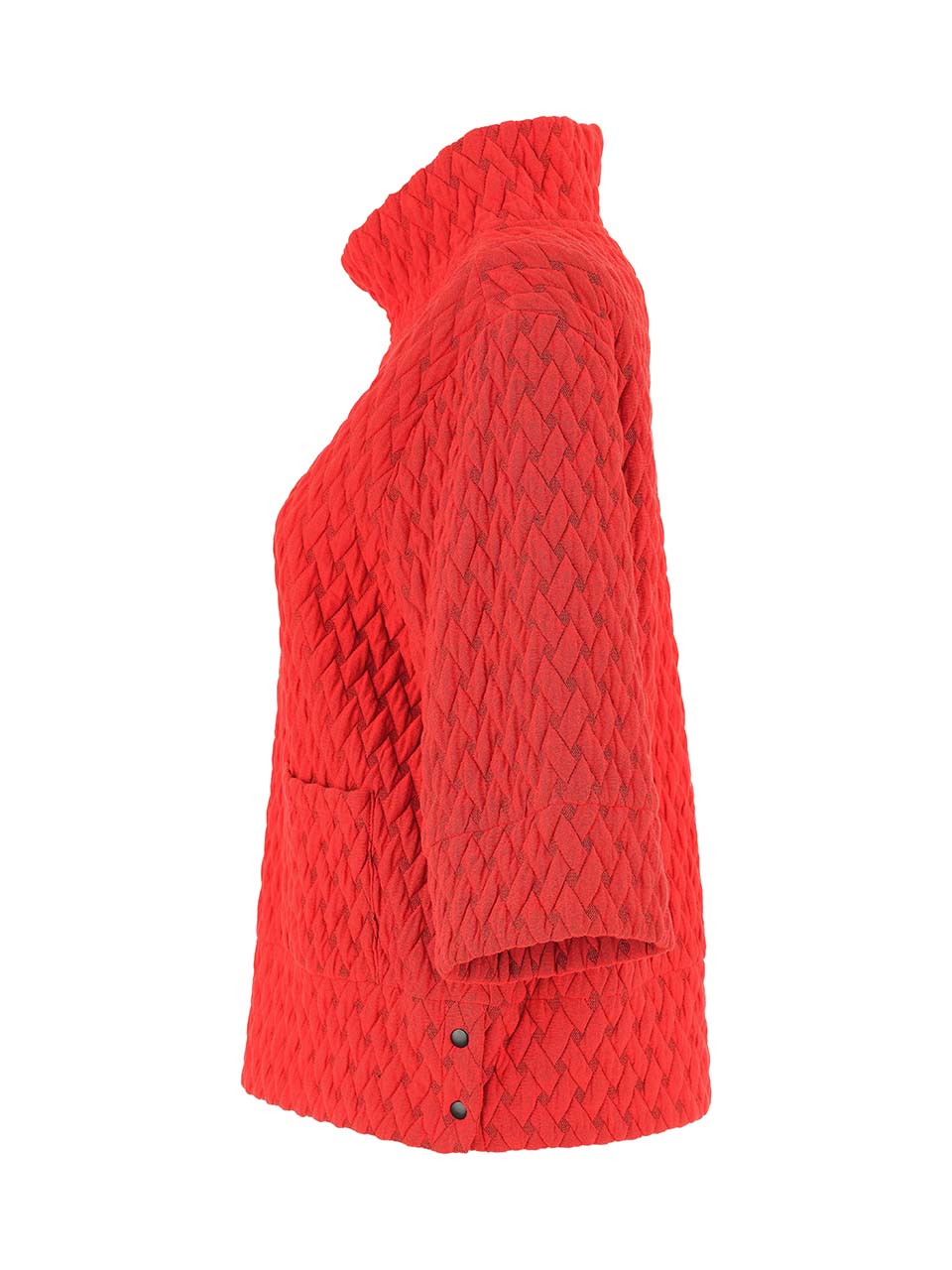 Dolcezza Red Basket Weave Jumper