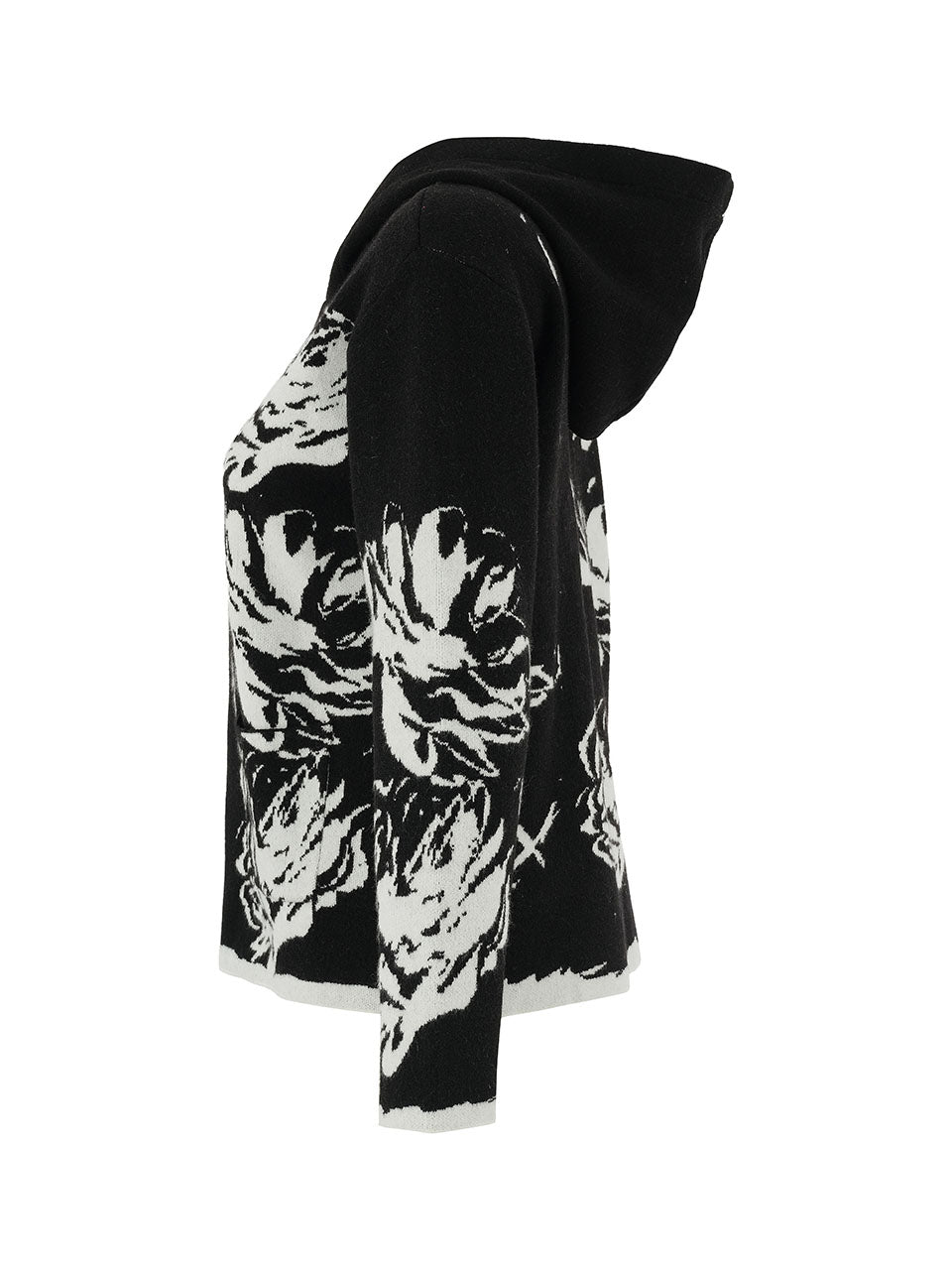 Dolcezza Black Knit Hoodie