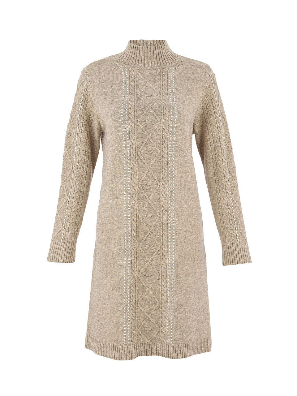 Dolcezza Oatmeal Knit Dress