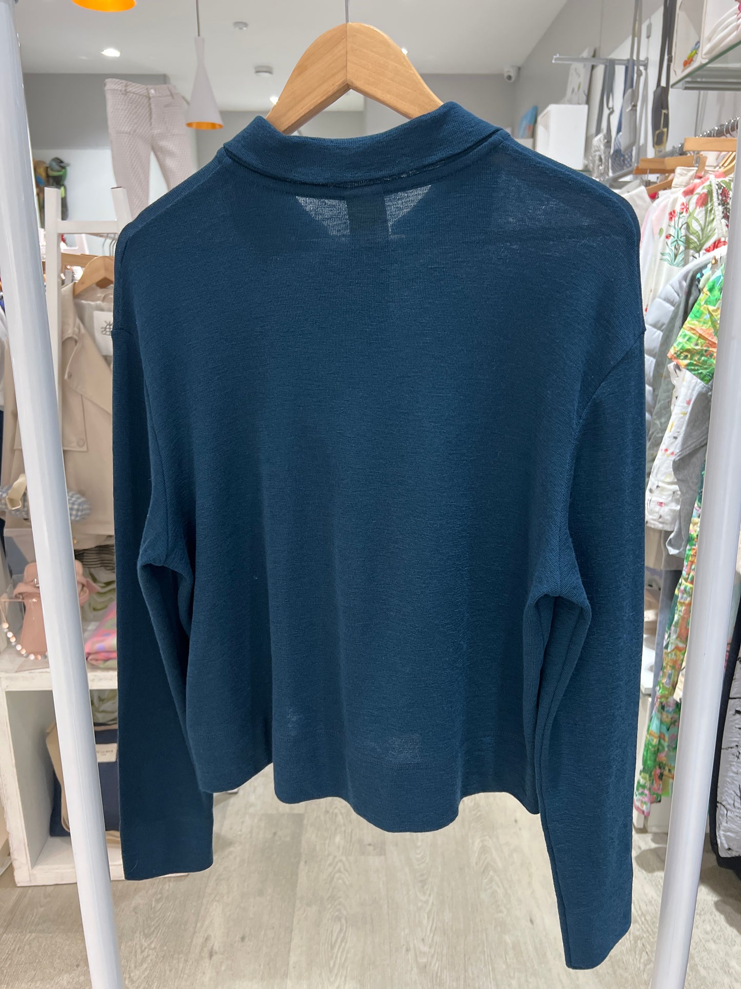 By Basics Petrol Blue Cardigan