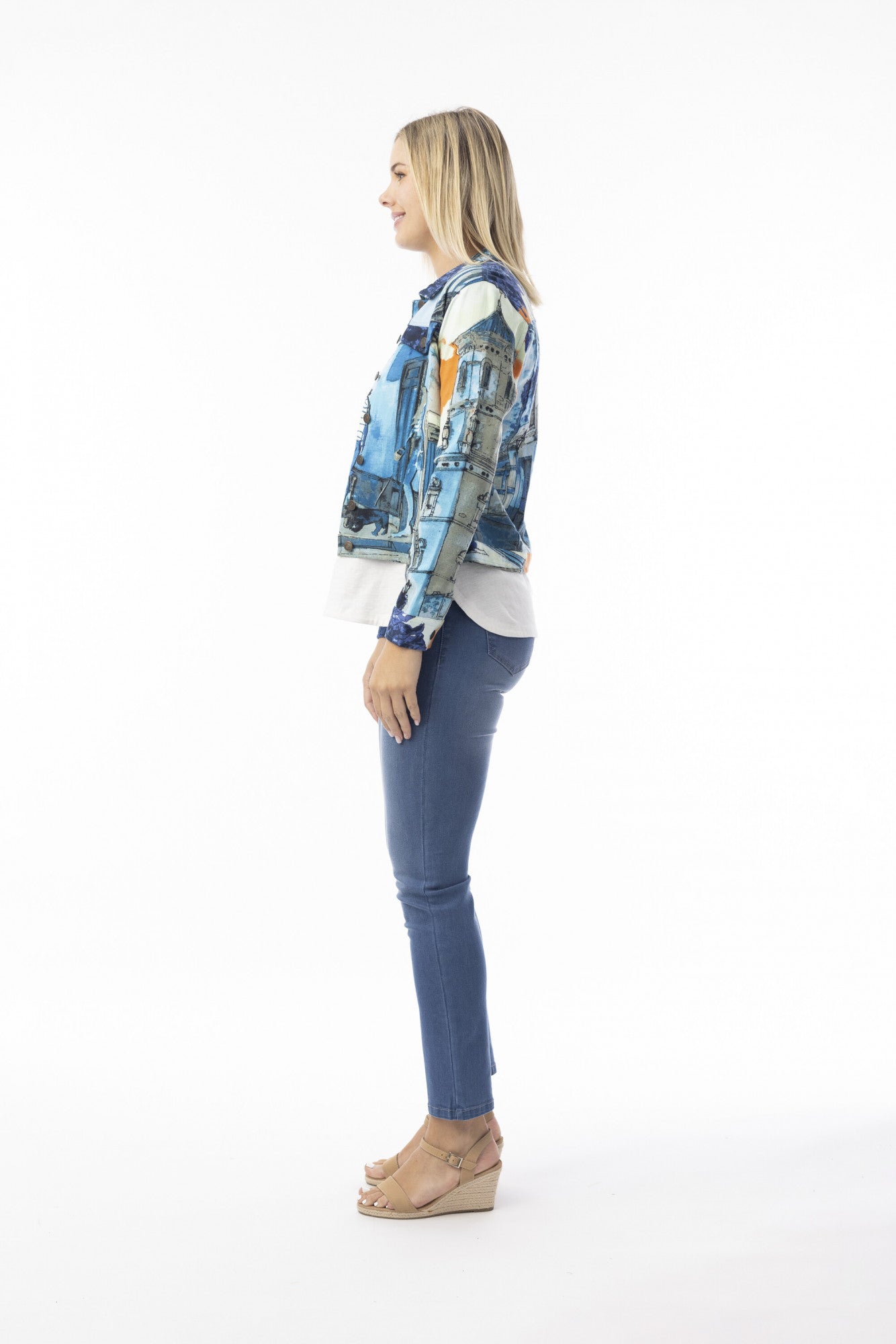 Orientique Printed Jacket