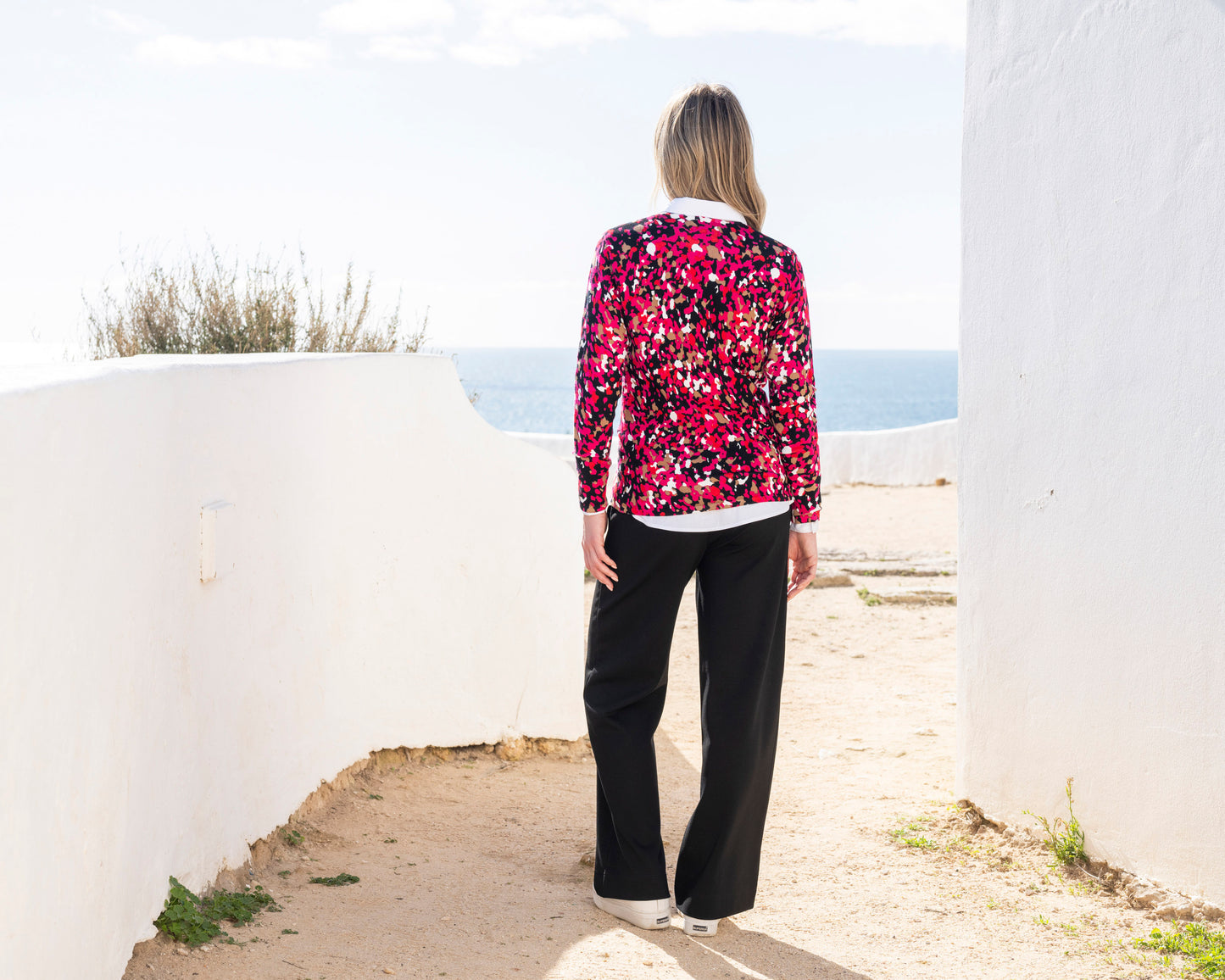 Marble Spotty Sweater